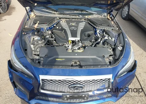 2017 Infiniti Q50 3.0T Sport из США, поврежденный, VIN JN1EV7AR1HM840017